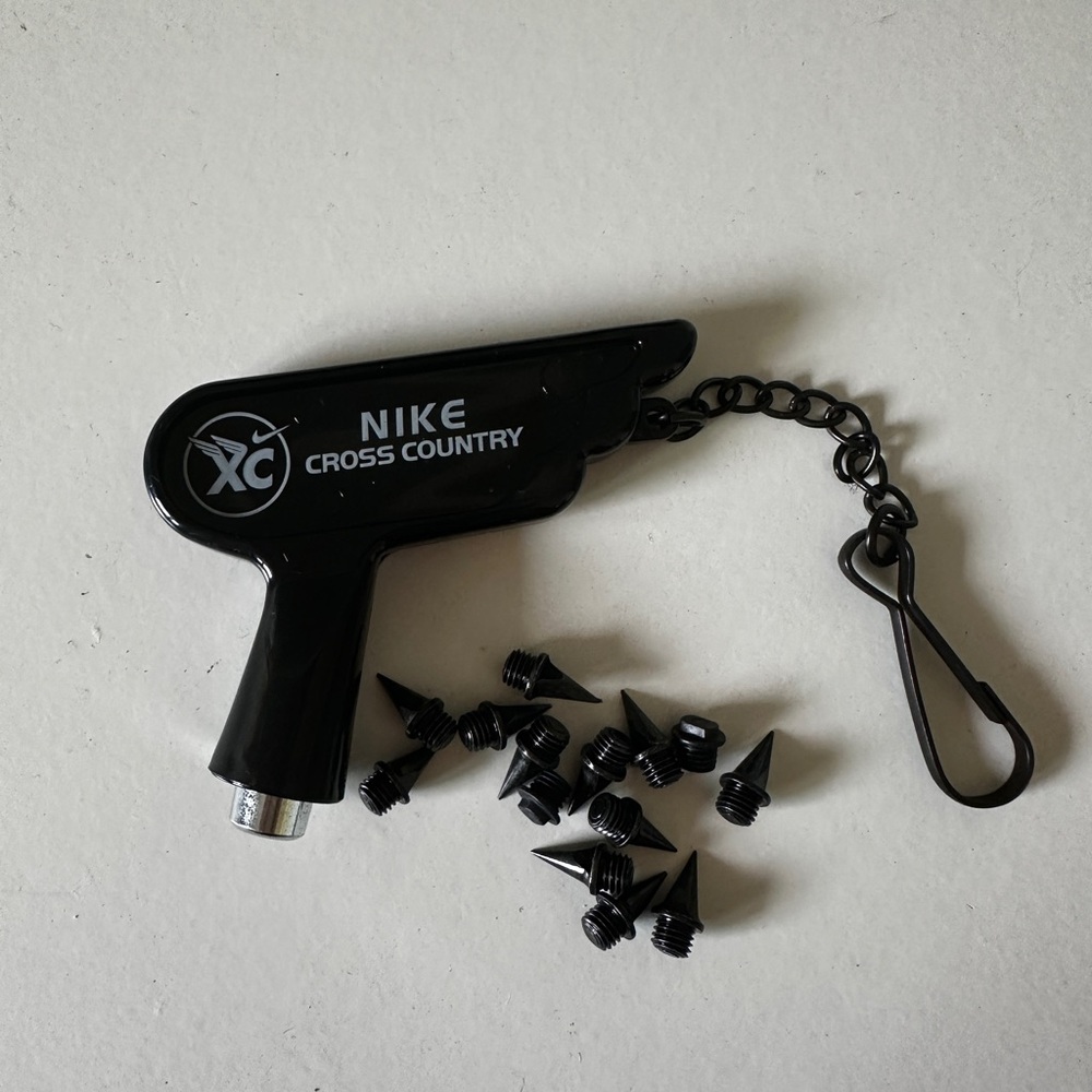 Nike cross country cleats spikes and tool